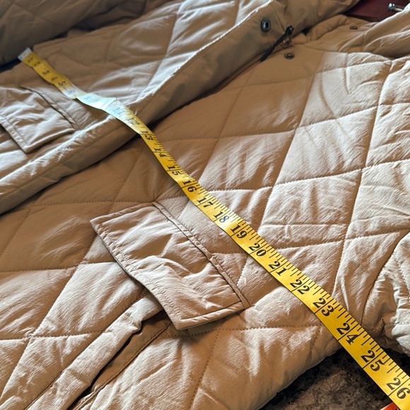 Russ Quilted Camel Puffer Jacket NWT M - Picture 9 of 14